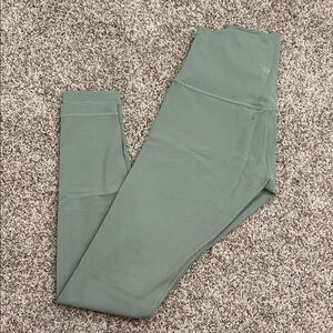 Lululemon Green High-Waisted Leggings
